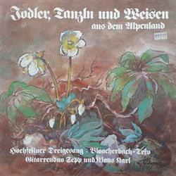 Album herunterladen Hochfellner Dreigesang, BloacherbachTrio, Gitarrenduo Karl - Jodler Tanzln Und Weisen Aus Dem Alpenland