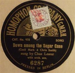 ladda ner album Chas Lester - Down Among The Sugar Cane I Like Your Apron Your Bonnet