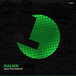 Malikk - Back For More EP