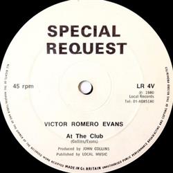 descargar álbum Victor Romero Evans The Detonators - At The Club Lift Off