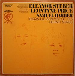 ladda ner album Eleanor Steber Leontyne Price, Samuel Barber - Knoxville Summer Of 1915 Hermit Songs