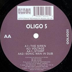 télécharger l'album Oligo - Oligo 5