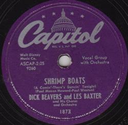 Download Dick Beavers And Les Baxter And His Chorus And Orchestra - Shrimp Boats Jalousie