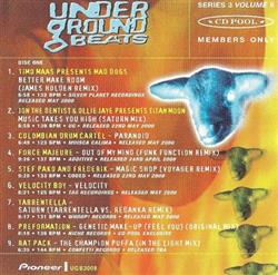 online luisteren Various - Underground Beats Series 3 Volume 8