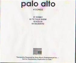 télécharger l'album Palo Alto - 4 Songs