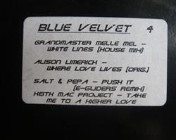 ascolta in linea Various - Blue Velvet 4