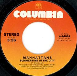 télécharger l'album Manhattans - Summertime In The City