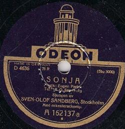 last ned album SvenOlof Sandberg - Sonja