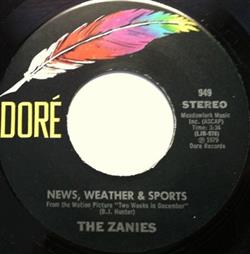descargar álbum The Zanies - News Weather Sports I Dont Wanna Get Involved