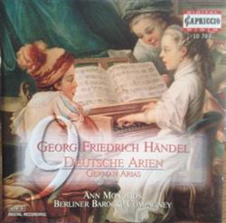 lataa albumi Georg Friedrich Händel Ann Monoyios, Berliner BarockCompagney - Deutsche Arien German Arias