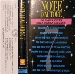 last ned album Various - Note DAutore 7