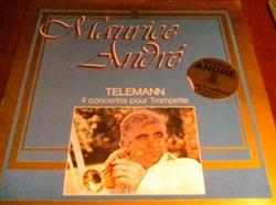 lytte på nettet Maurice André, Georg Philipp Telemann - 4 Concertos Pour Trompette