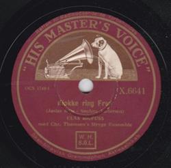 descargar álbum Elsa Sigfuss Med Chr Thomsen's Stryge Ensemble - Klokke Ring Fred Sangen Om Fred