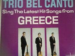 Album herunterladen Trio Bel Canto - Sing The Latest Hit Songs From Greece
