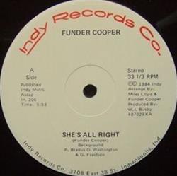 last ned album Funder Cooper - Shes All Right