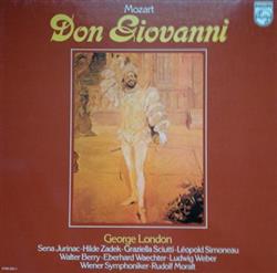 Download Mozart, George London , Sena Jurinac, Hilde Zadek, Graziella Sciutti, Leopold Simoneau, Walter Berry, Eberhard Wächter, Ludwig Weber , Wiener Symphoniker, Rudolf Moralt - Don Giovanni