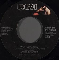 lytte på nettet John Denver - World Game