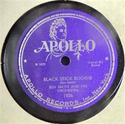 Album herunterladen Ben Smith And His Orchestra - Black Stick Boogie Me Bed On Fire