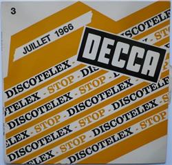 online luisteren Various - Discotelex 3 Présentation Des Nouveautés Juillet 1966