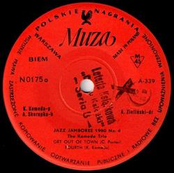online anhören The Komeda Trio - Jazz Jamboree 1960 Nr 4