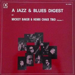 Album herunterladen Mickey Baker & Henri Chaix Trio - A Jazz Blues Digest