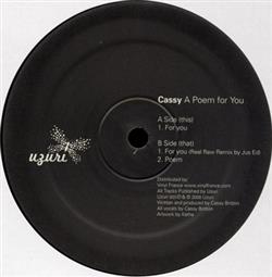 baixar álbum Cassy - A Poem For You