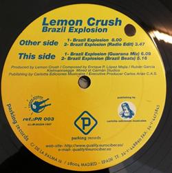 lataa albumi Lemon Crush - Brazil Explosion