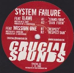 télécharger l'album System Failure - Stand Firm Respect