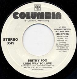 télécharger l'album Britny Fox - Long Way To Love