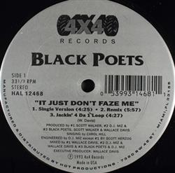 descargar álbum Black Poets - It Just Dont Faze Me Da Hand That Robs The Craddle