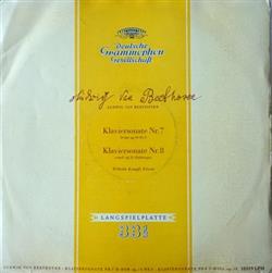 descargar álbum Ludwig Van Beethoven Wilhelm Kempff - Klaviersonate Nr 7 D dur Op 10 Nr 3 Klaviersonate Nr 8 c moll Op13 Pathétique