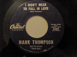 descargar álbum Hank Thompson and His Brazos Valley Boys - I Didnt Mean To Fall In Love